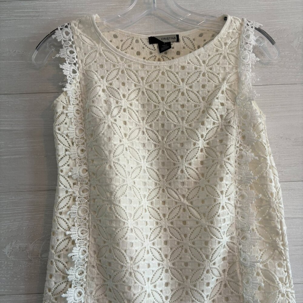 Cristina Tank Top White S